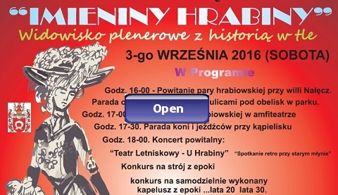 Imieniny Hrabiny Zarki Letnisko 2016